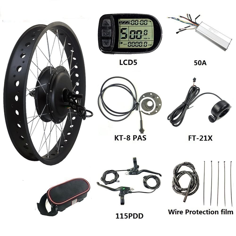 電動自転車　駆動系　ハブモーター　新品　未使用 Amazon | ホイールハブモーター、36V 500W電動自転車ブラシレス